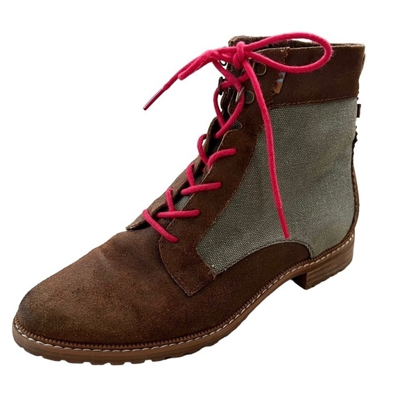 TOMS Women’s Brown Nolita Booties Size 8 - Picture 8 of 10